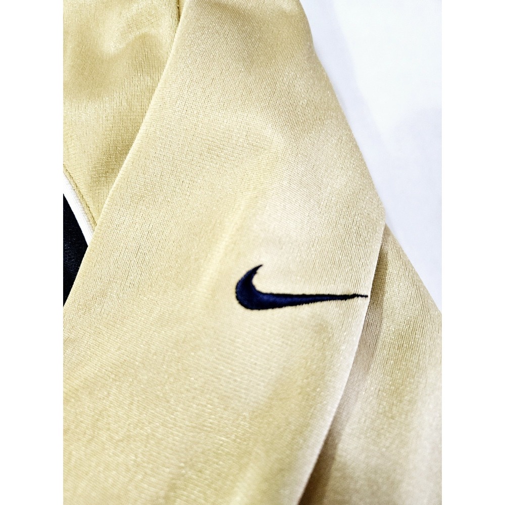 Nike Team Pittsburgh Jacket Warm Up Men's XL NAVY GOLD Full SNAP - Picture 3 of 6